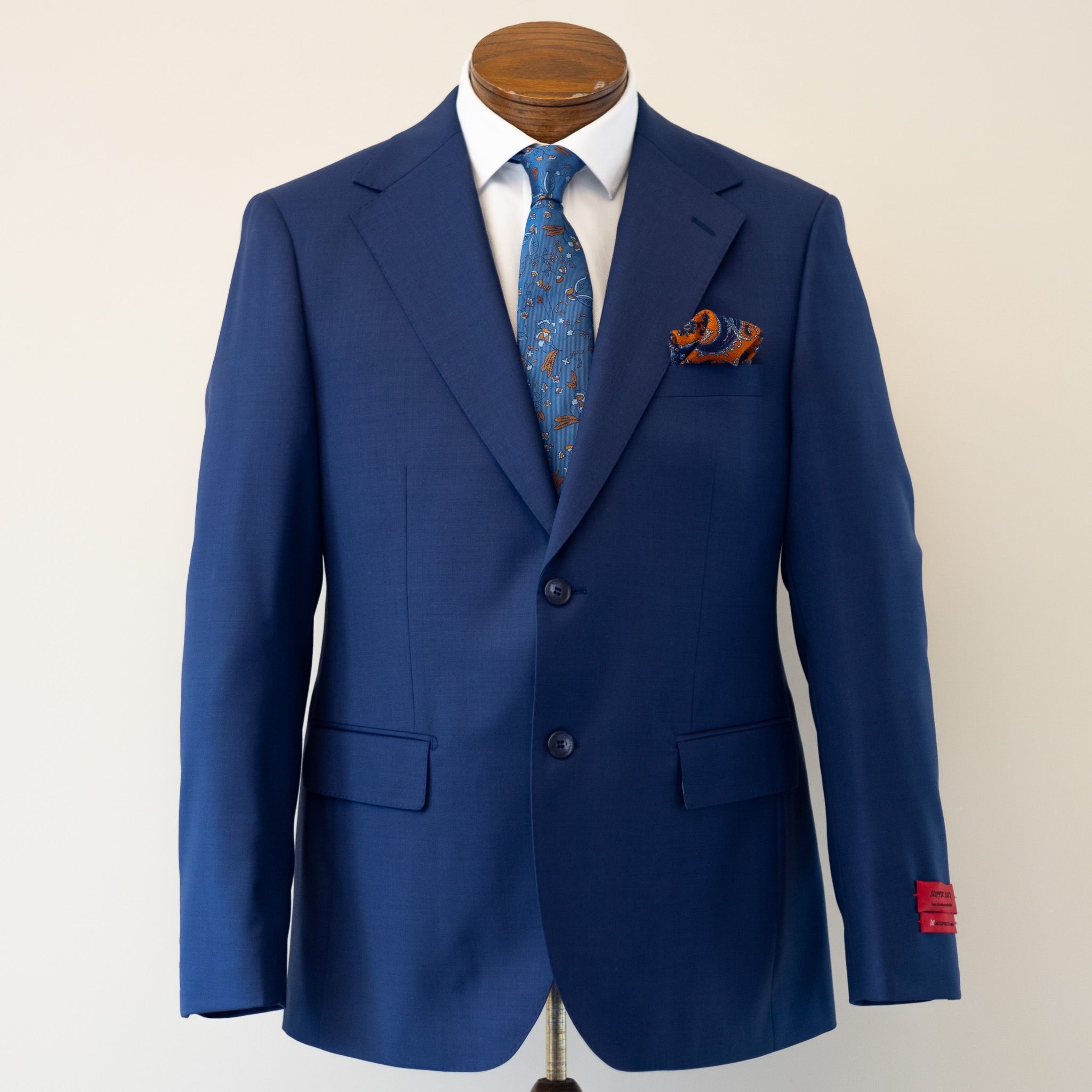 Mattarazi Navy Solid Suit