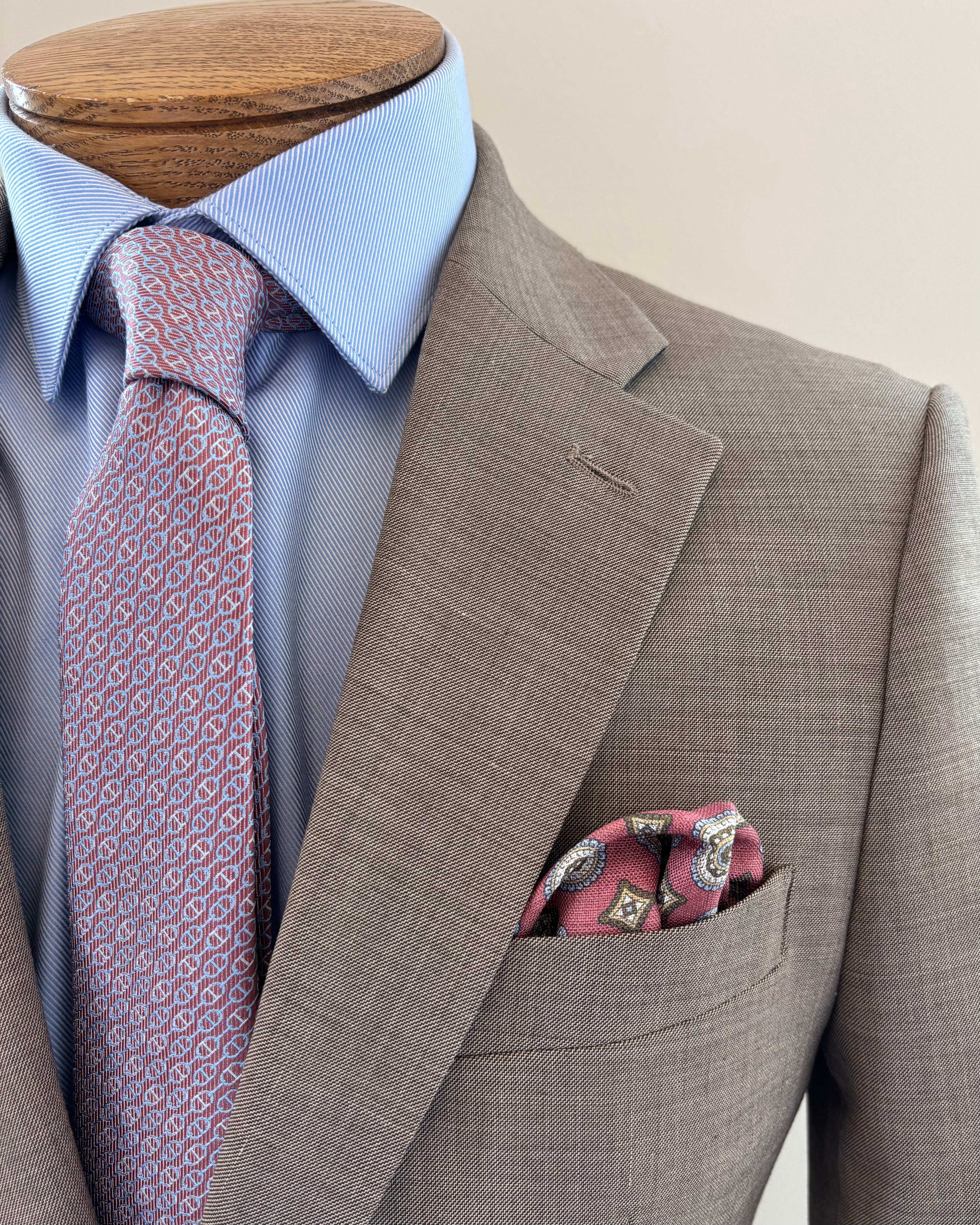 Light Tan Weave Suit TH