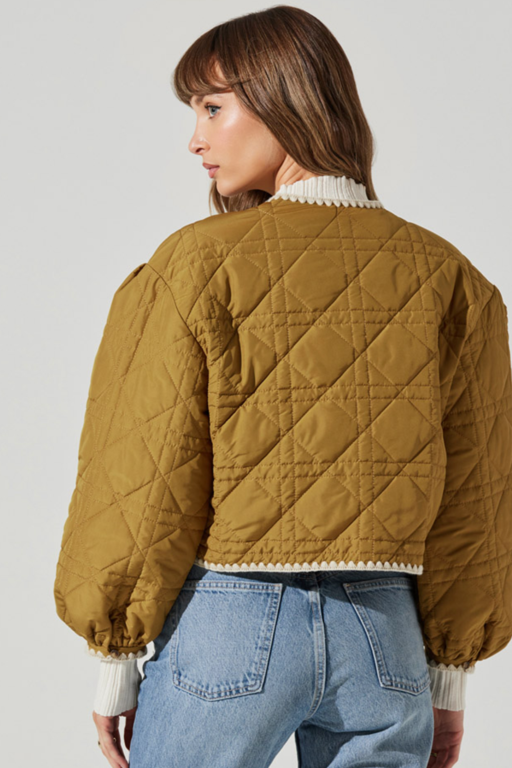 Acacia Nutmeg Quilted Jacket