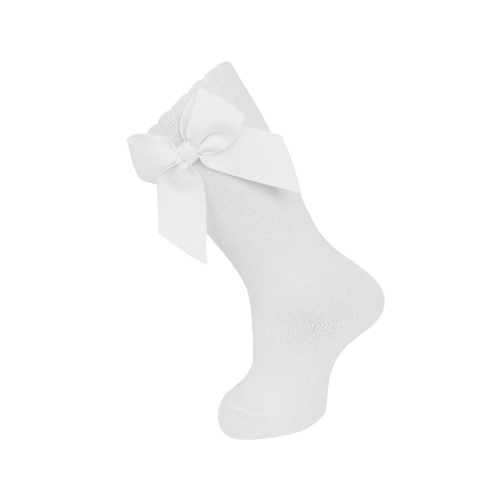 Infant Knee Sock with Side Bow