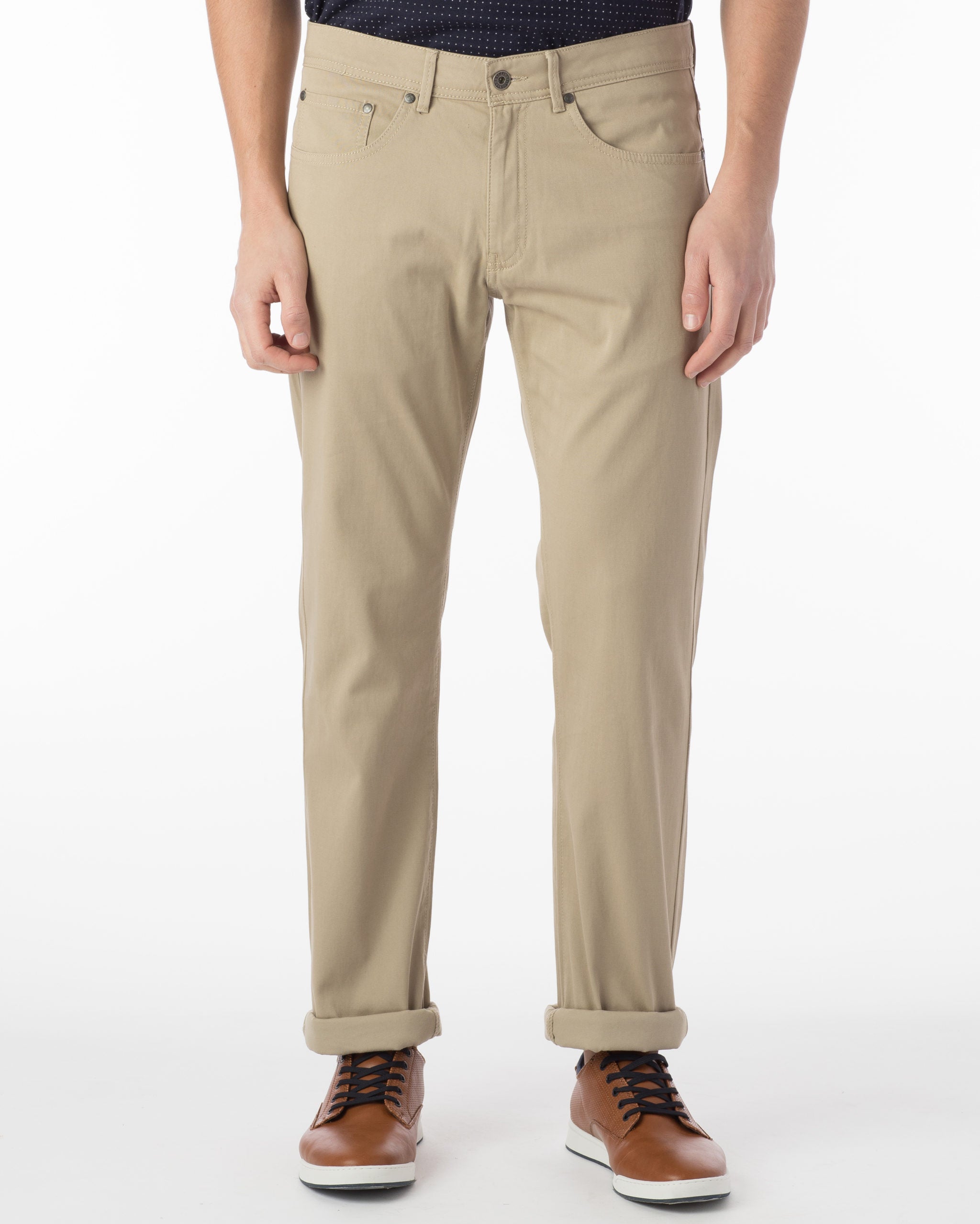 Pima Cotton 5 Pocket Trousers