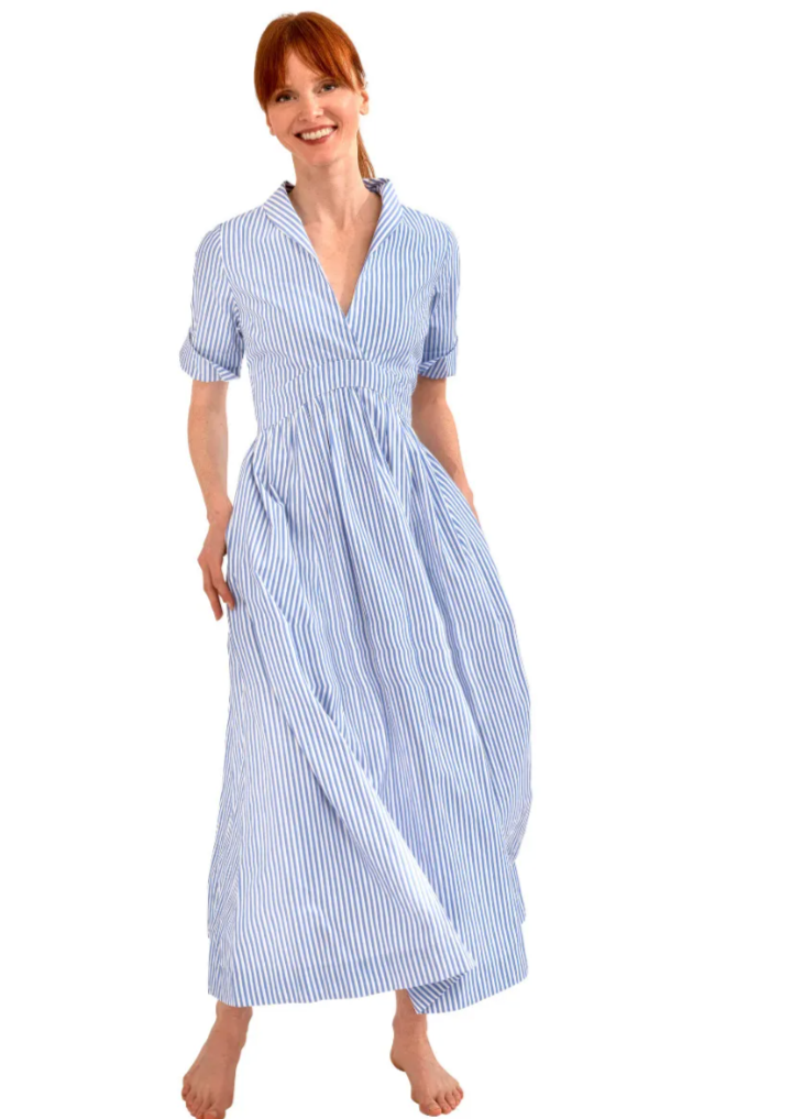 Empress Blue Stripe Dress