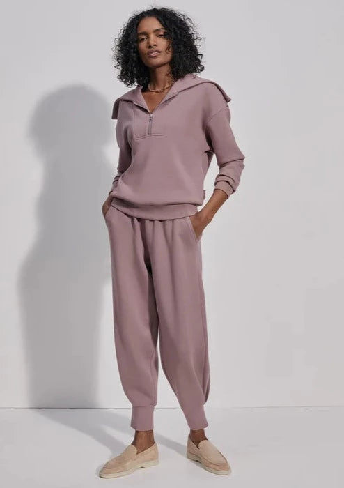 Relaxed Mauve Sweat Pant