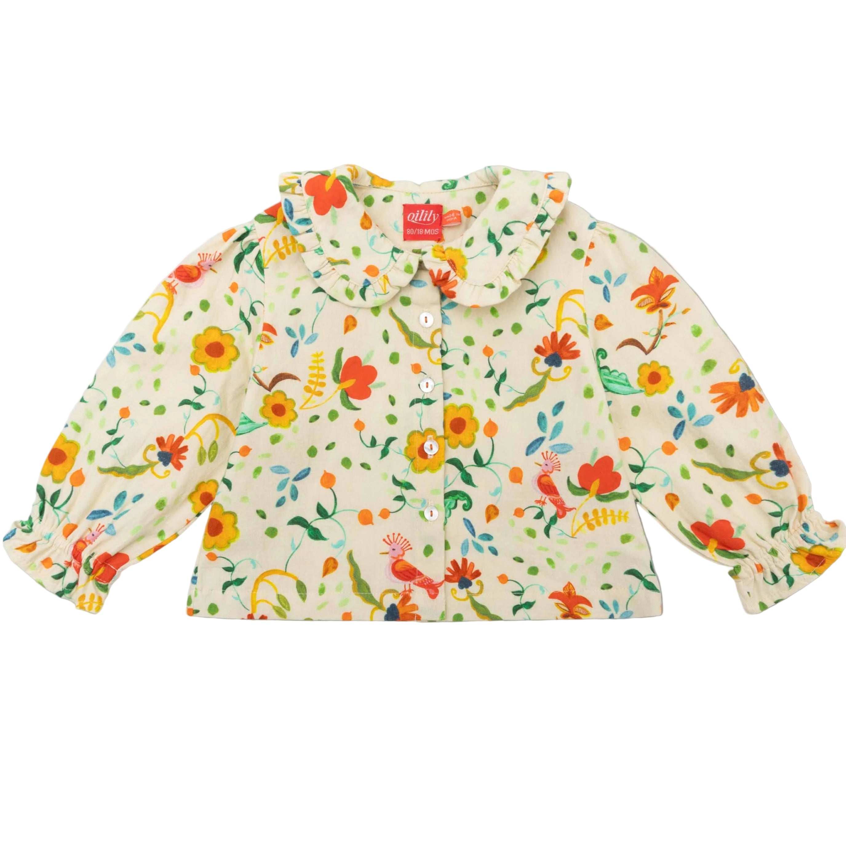Oilily Bridget Wheat Multi Blouse