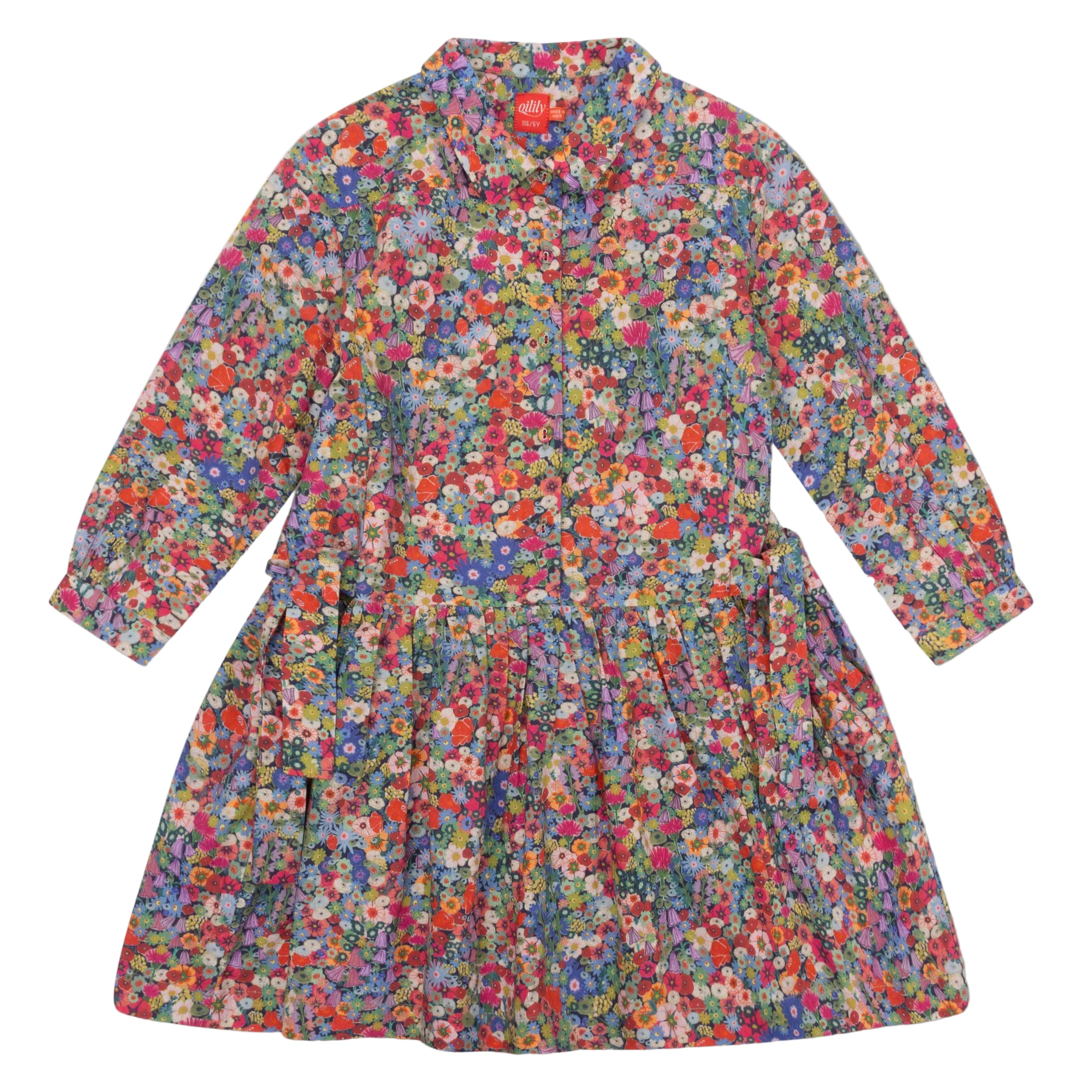 OIily Danniek Multi Scottish Floral Dress