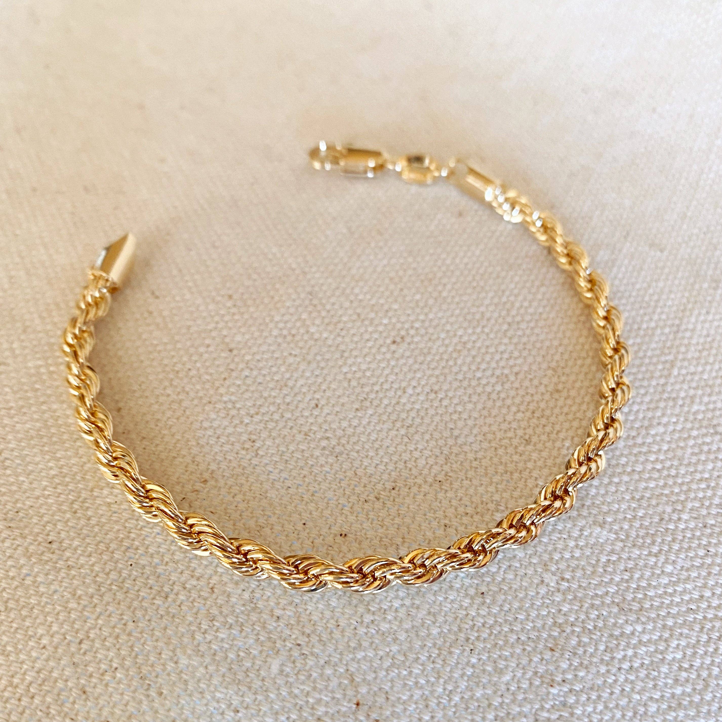 Bracelet Gold Filled Rope