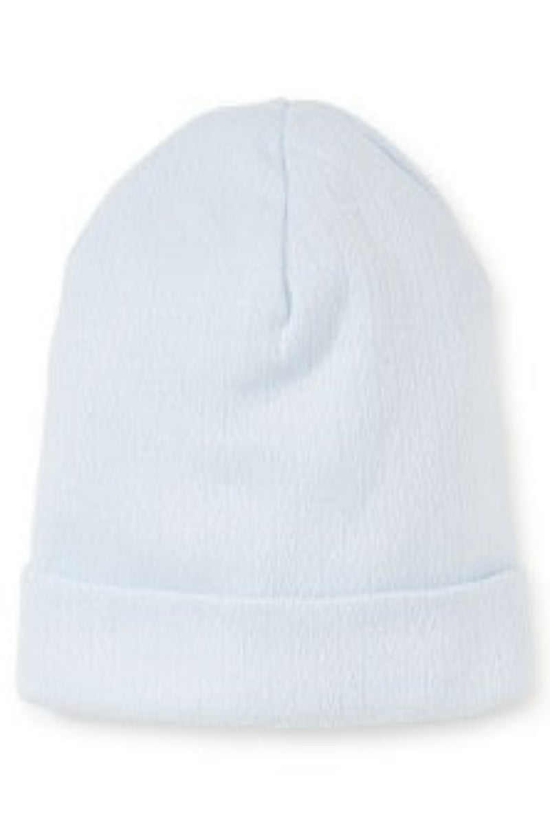 Light Blue Pointelle Hat