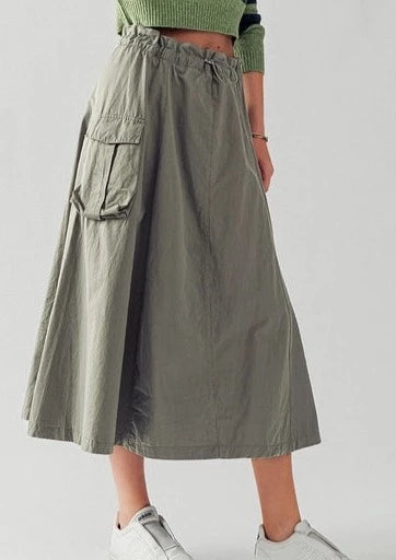 Anette Aline Cargo Twill Skirt