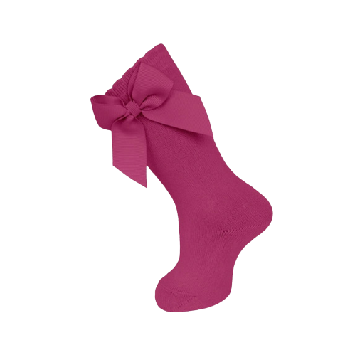 Knee Sock with Side Bow