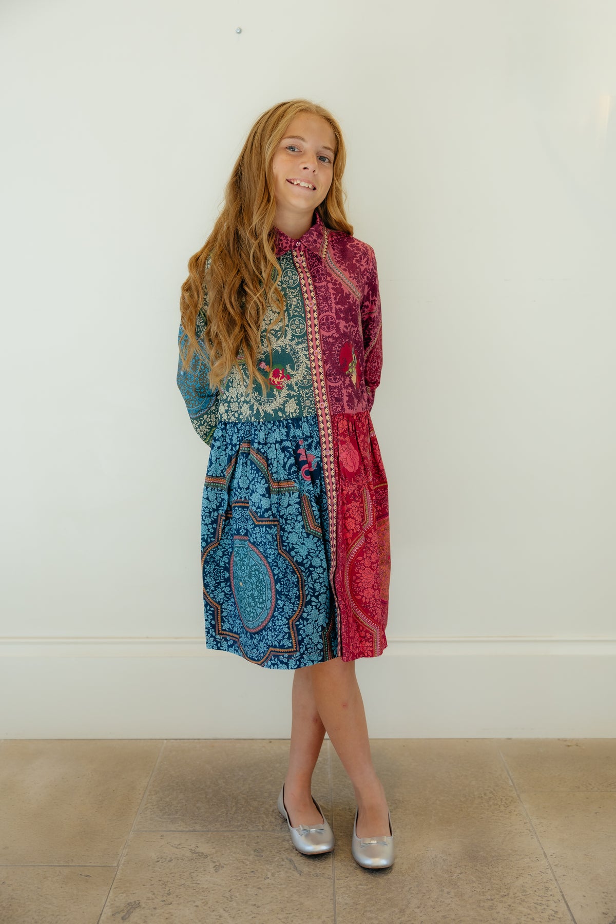 Oilily Parisian Patchwork ShirtDress
