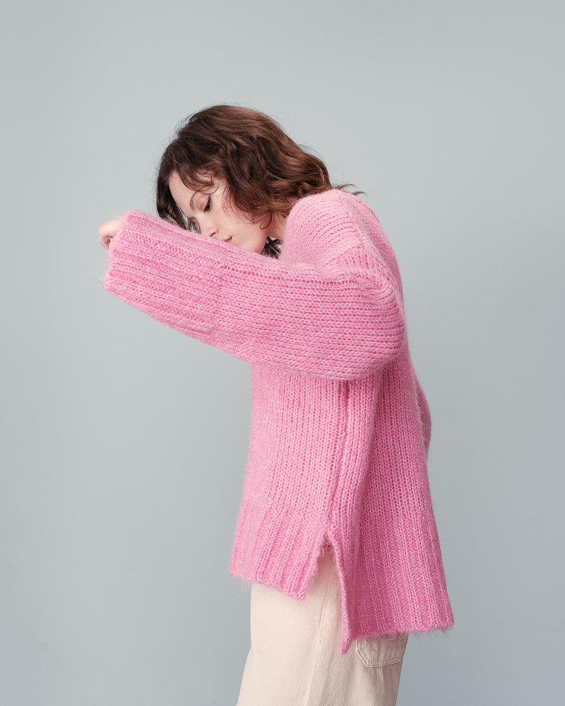 Natalino Rose Mohair Like Sweater