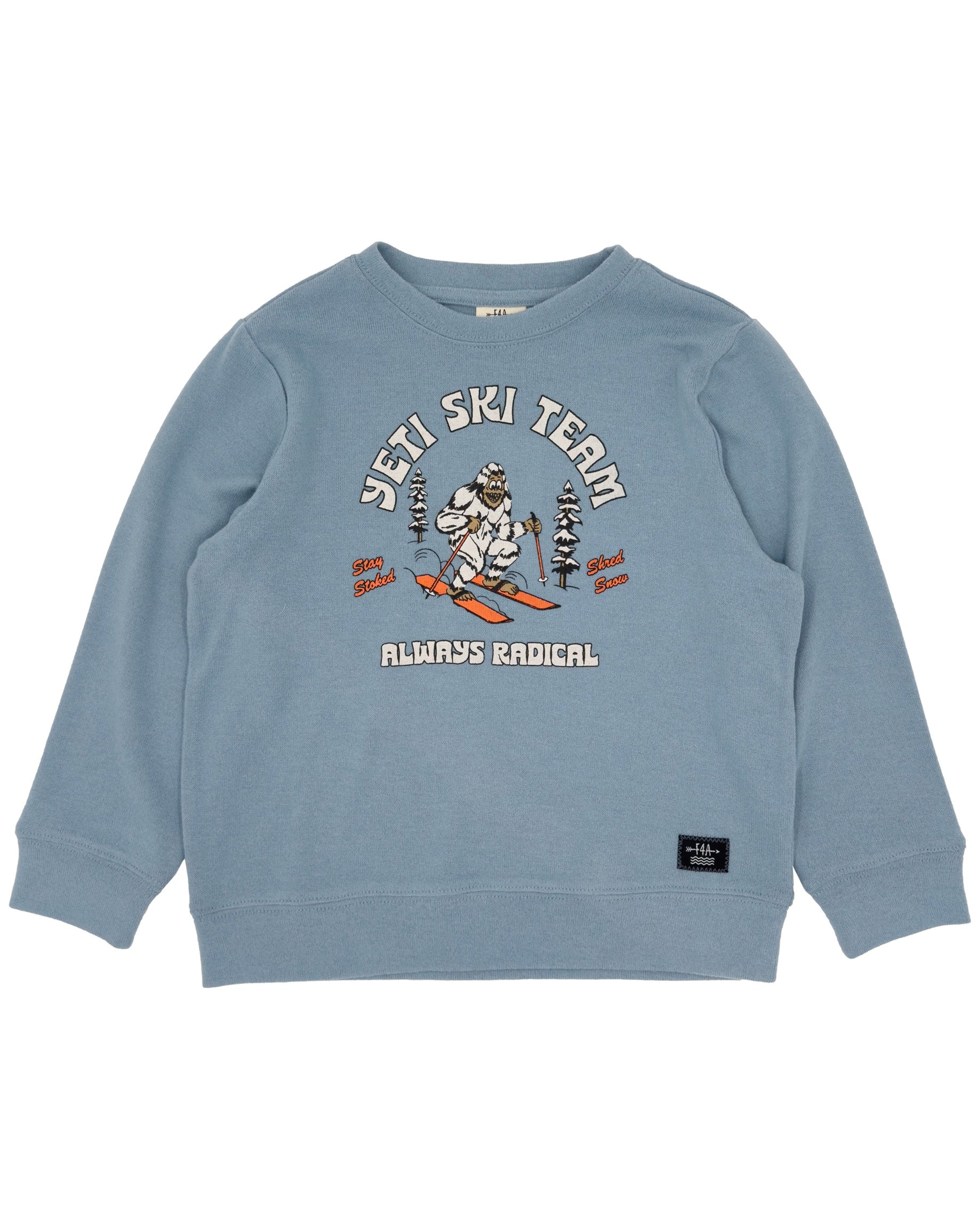 Blue Yeti Ski Sweatshirt