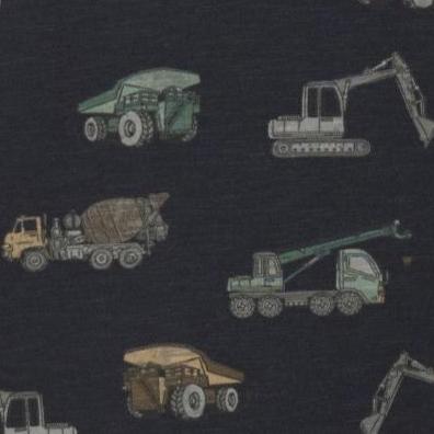 Navy Fleece Tractor Sweatset