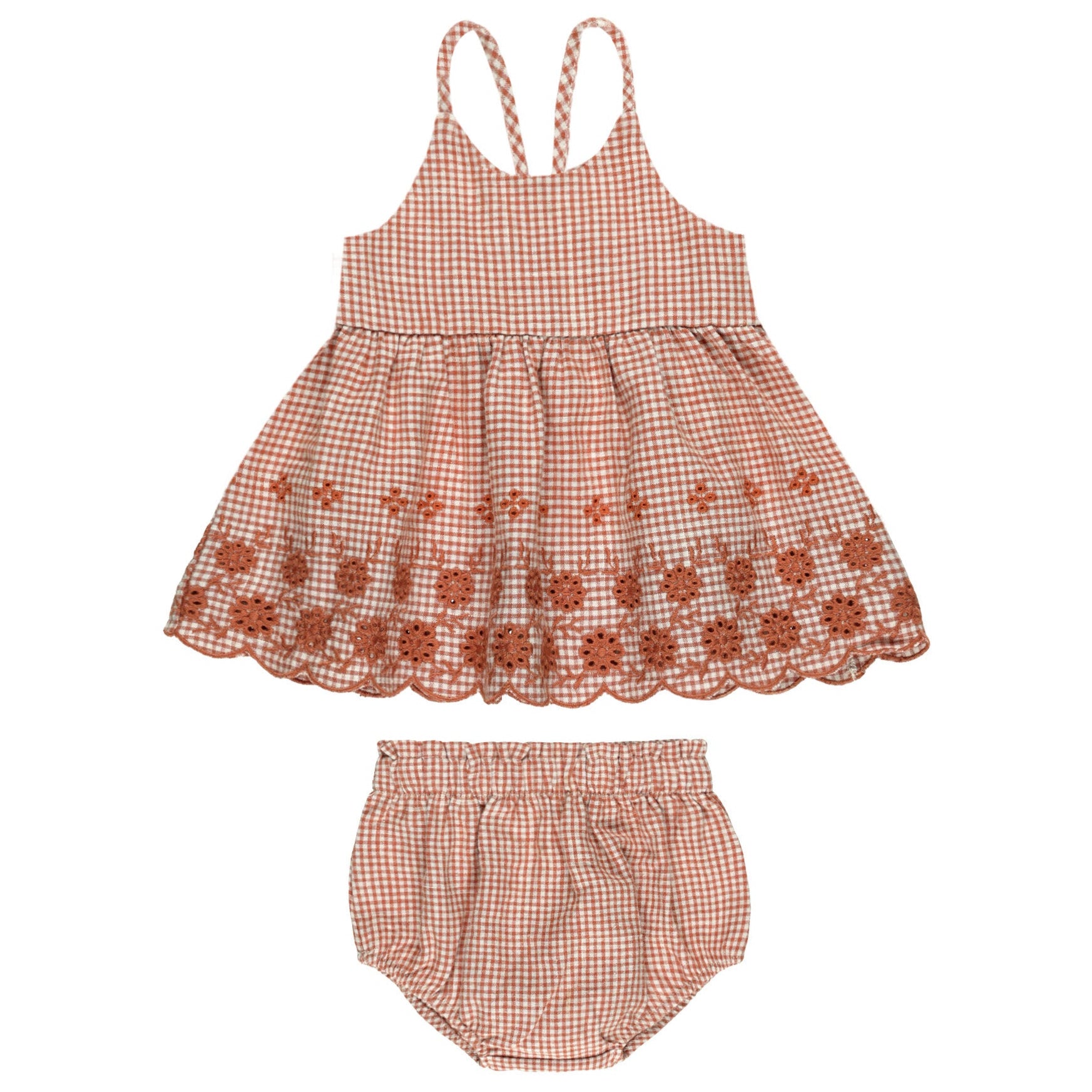 Rylee & Cru Zenni Gingham Sundress