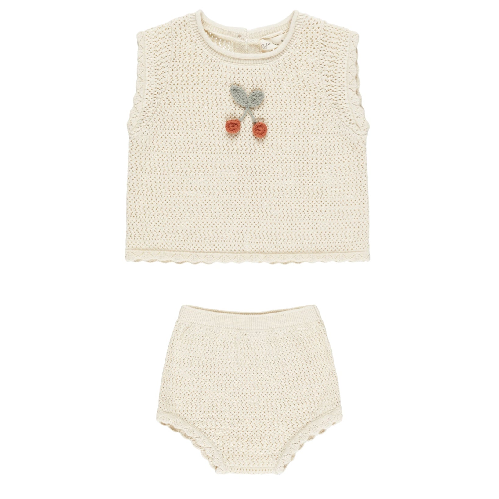 Rylee & Cru Crochet Cherry Set