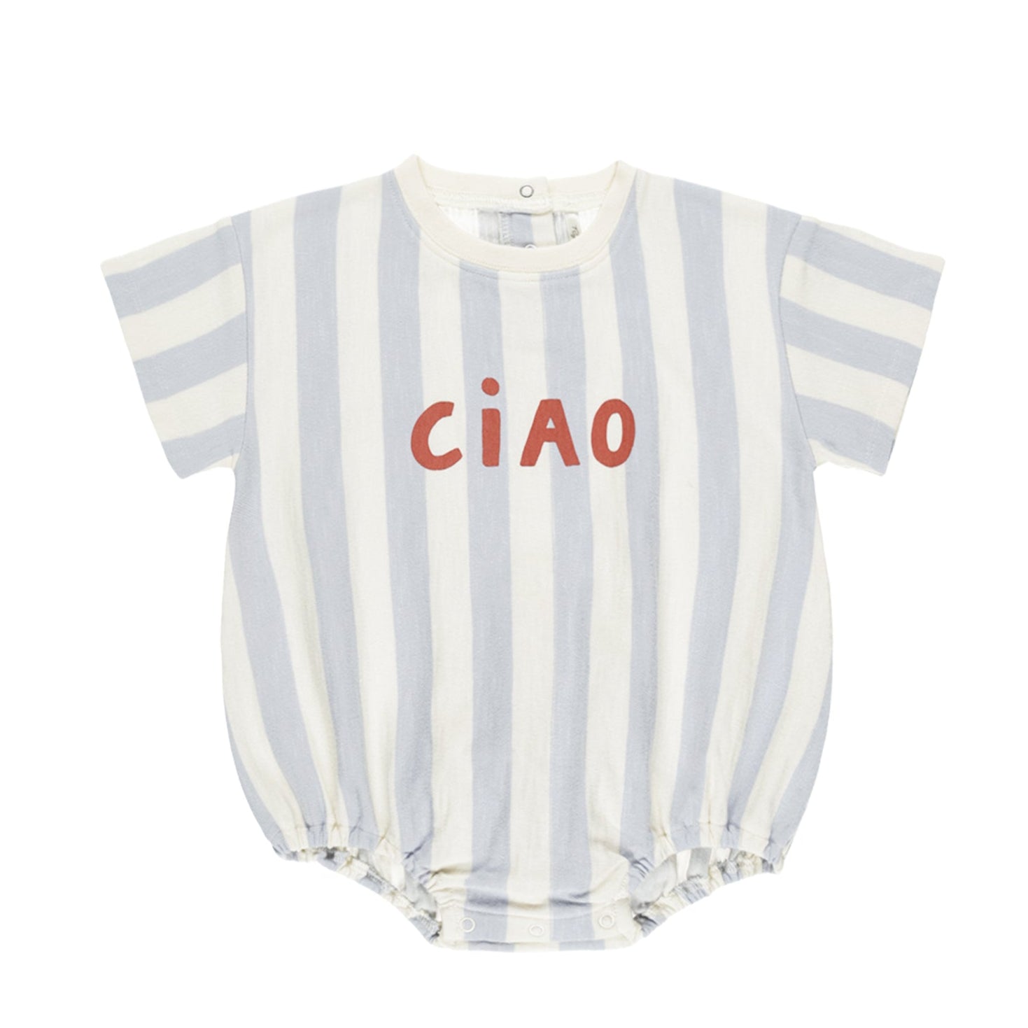 Rylee & Cru Blue Stripe Ciao Romper