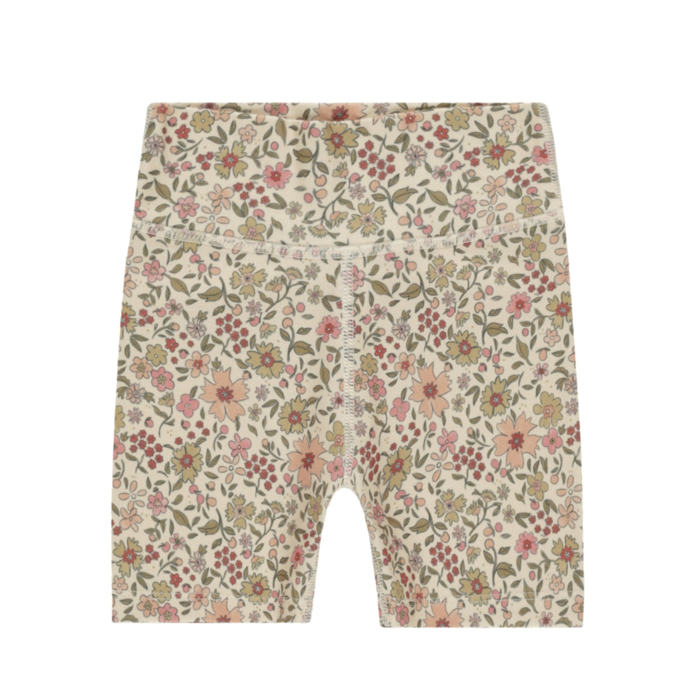 Rylee & Cru Cream Pink Floral Bike Short