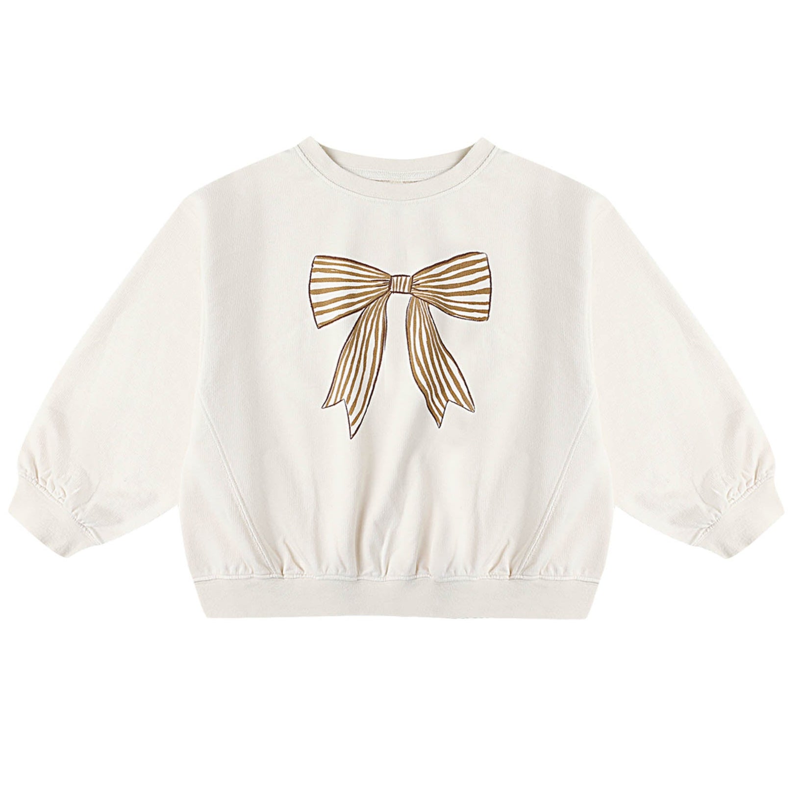 Rylee & Cru Cream Bow Sweatshirt