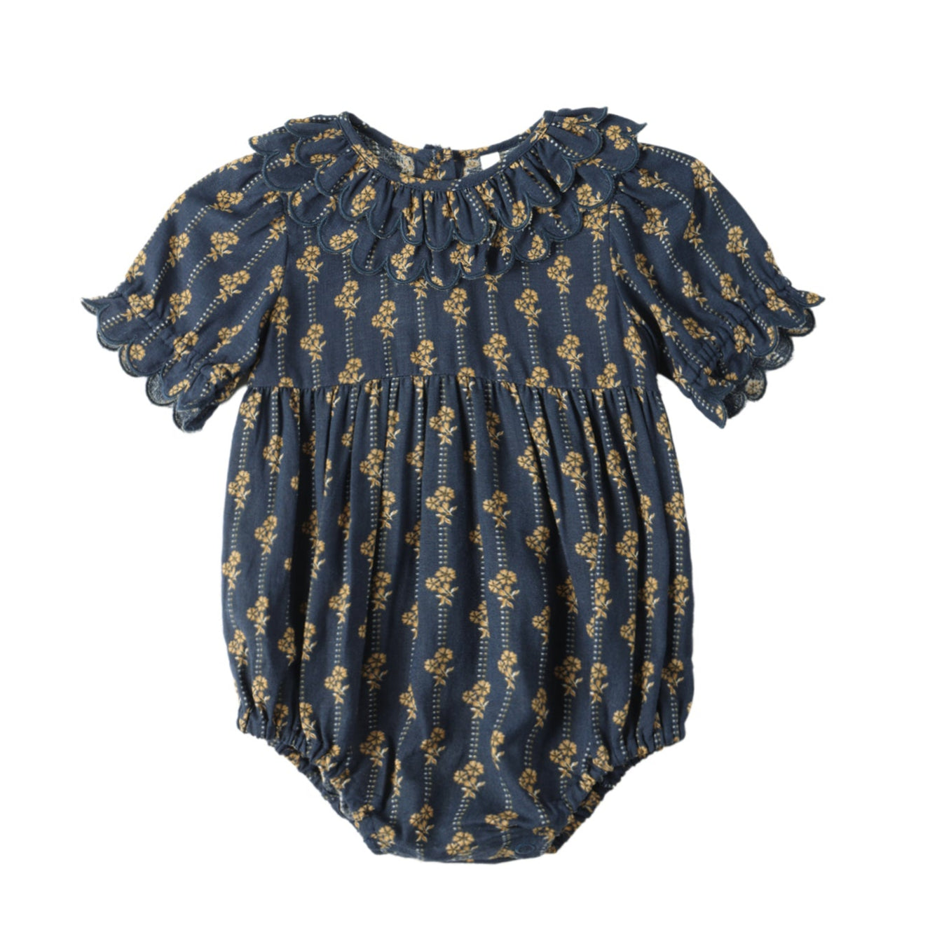 Rylee & Cru Navy Vintage Romper