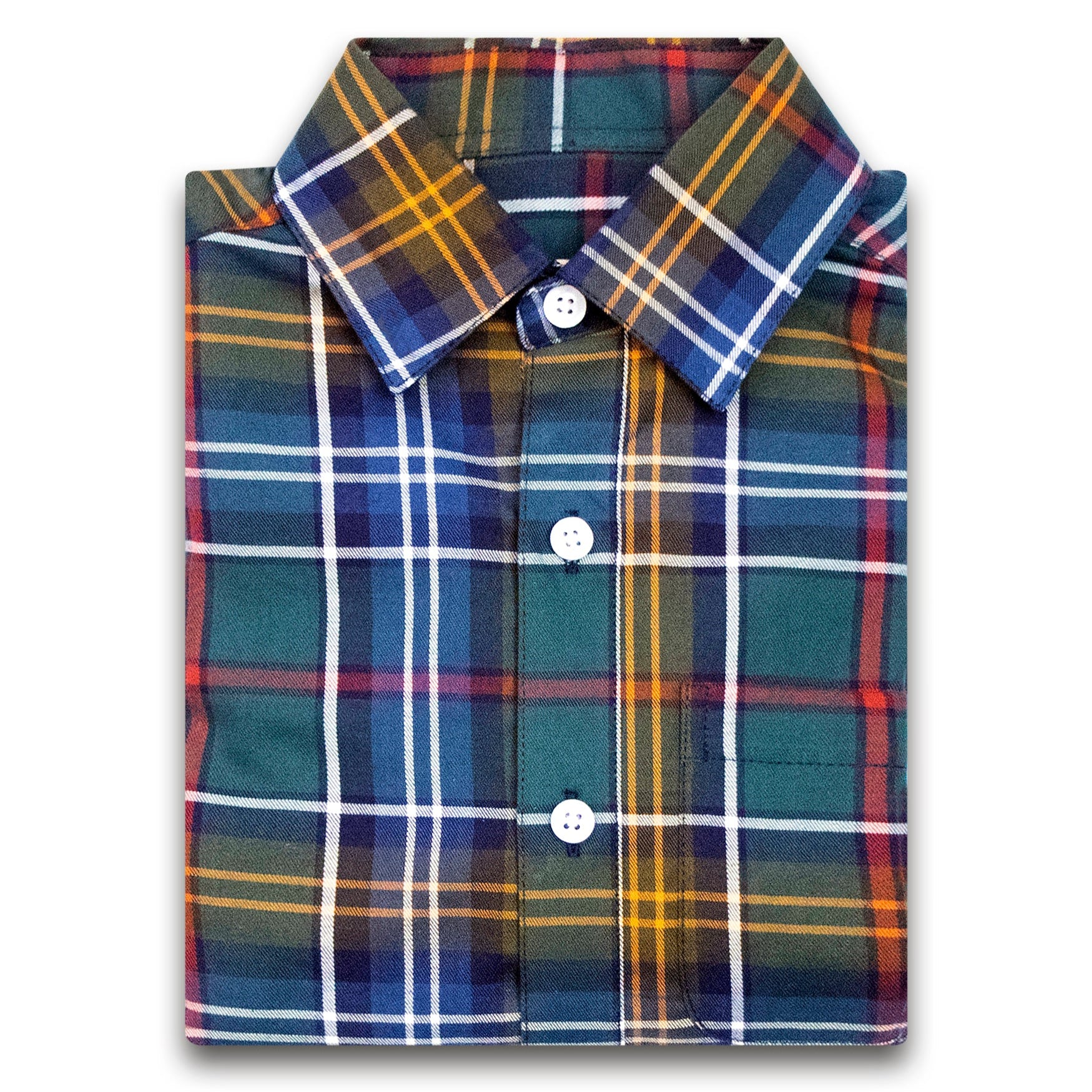 Lakeside Green Plaid Shirt