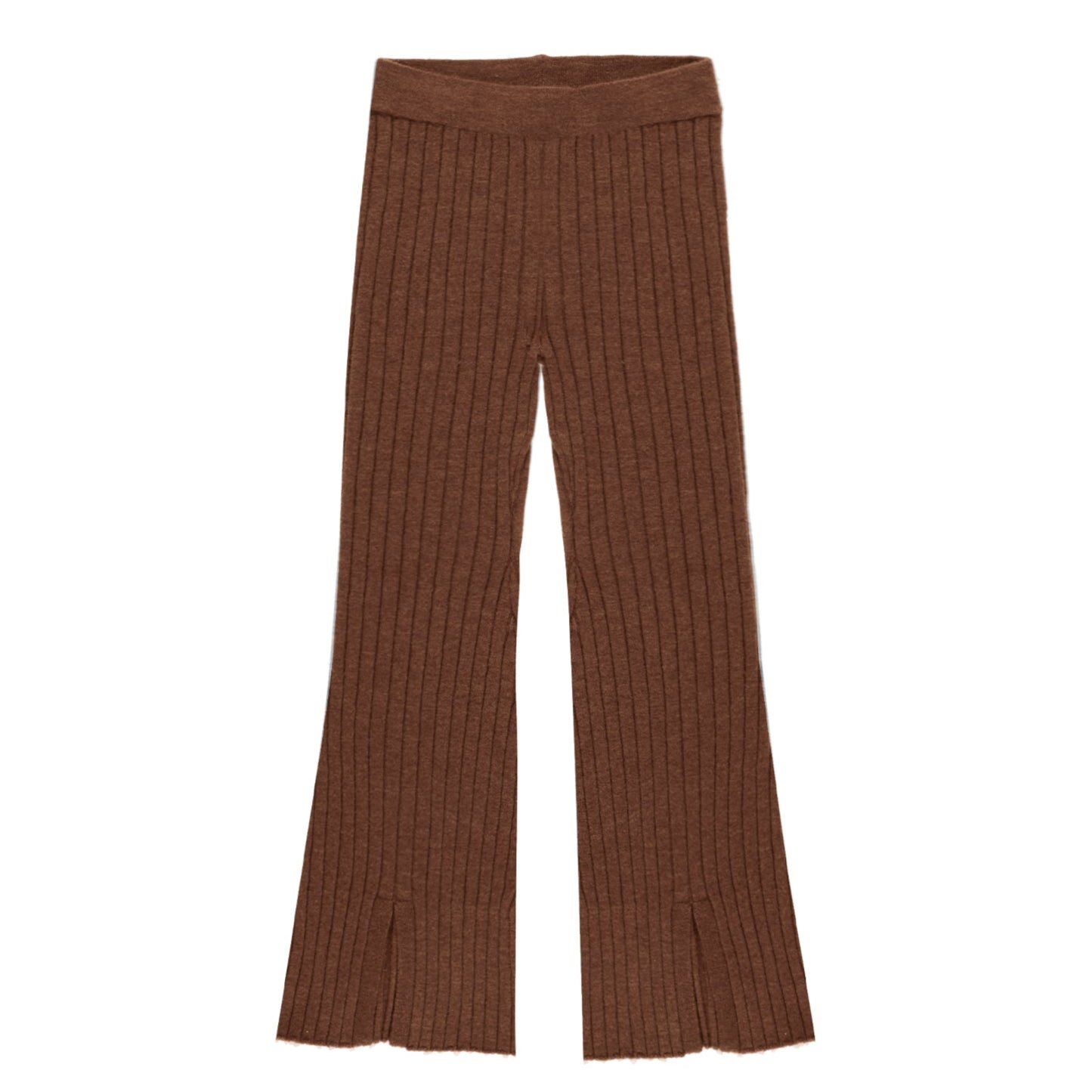 Rylee & Cru Brown Rib Knit Pant