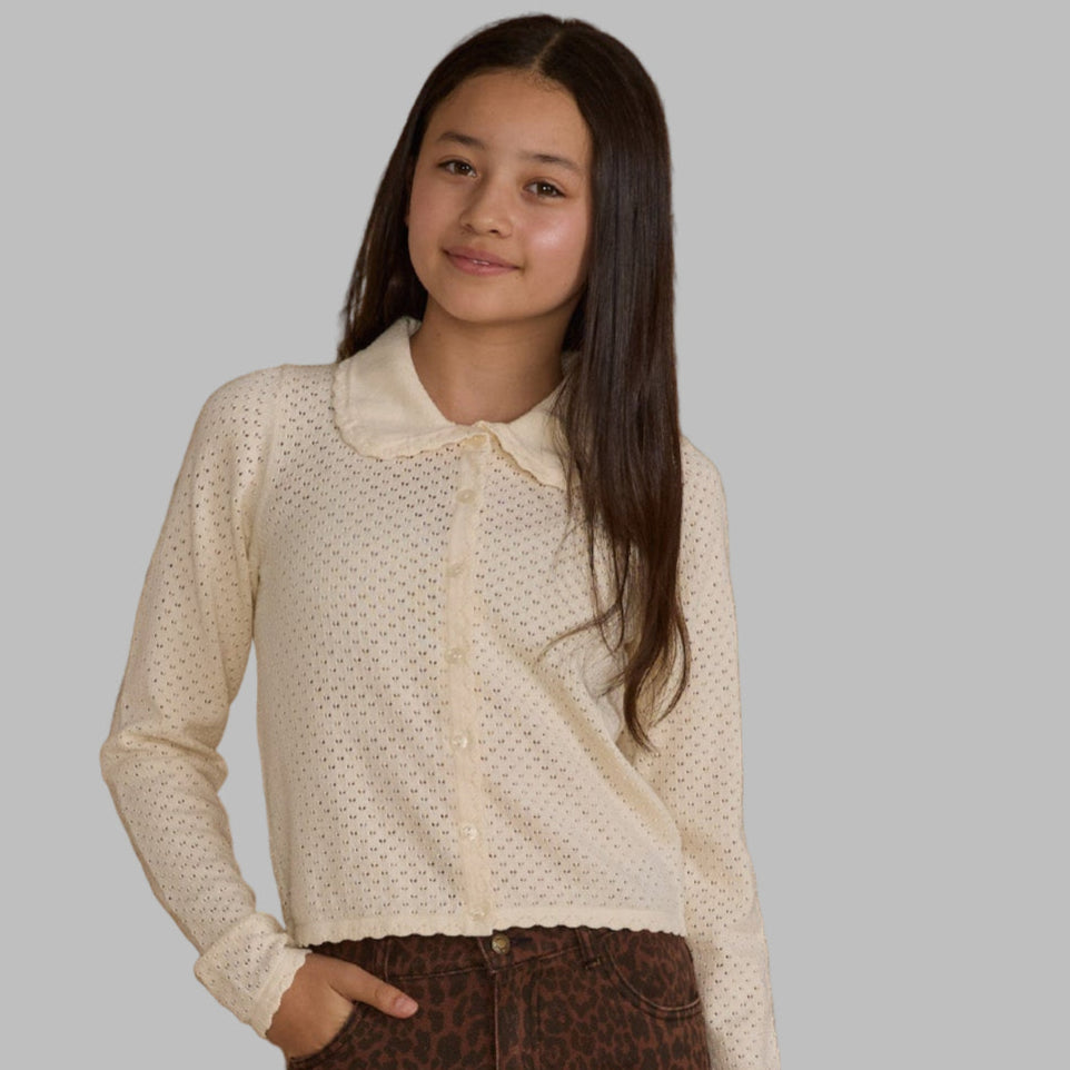 Rylee & Cru Rio Crochete Cardigan
