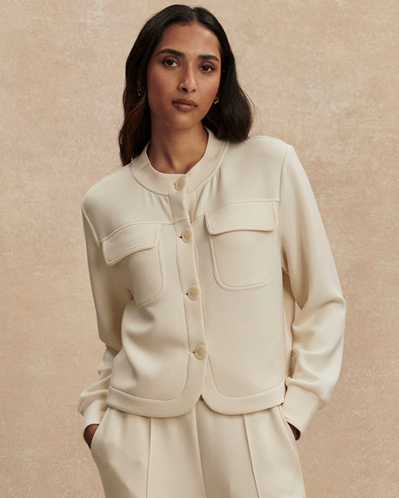 Varley Pristine Hartwell Pocket Cardigan