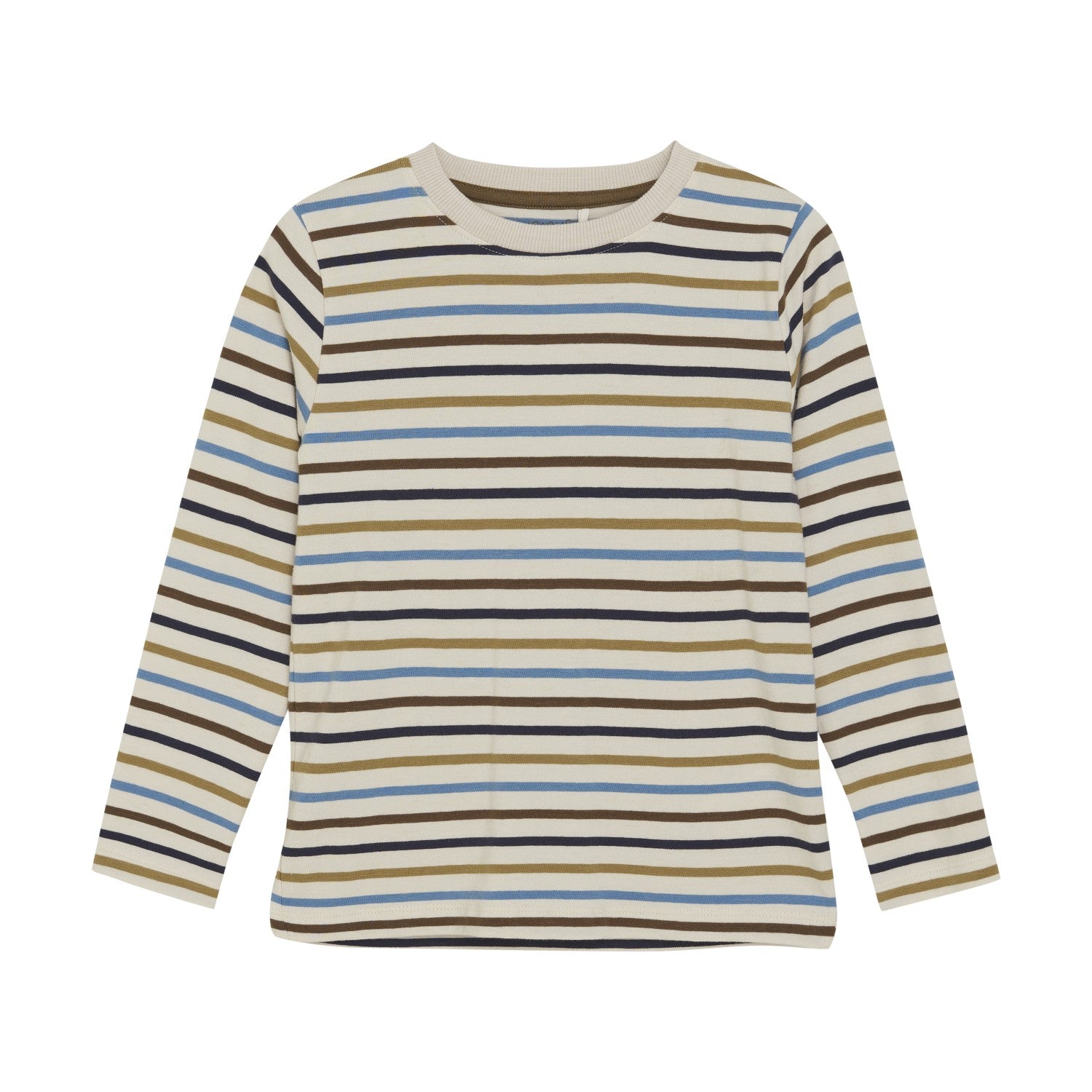 Oat Multi Stripe Tee