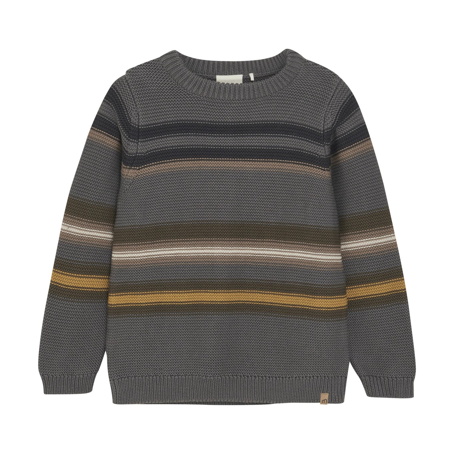 Grey Multi Stripe Sweater