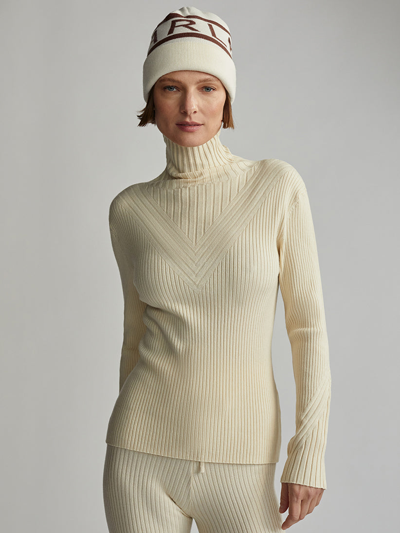 Esme Cream Turtle Sweater