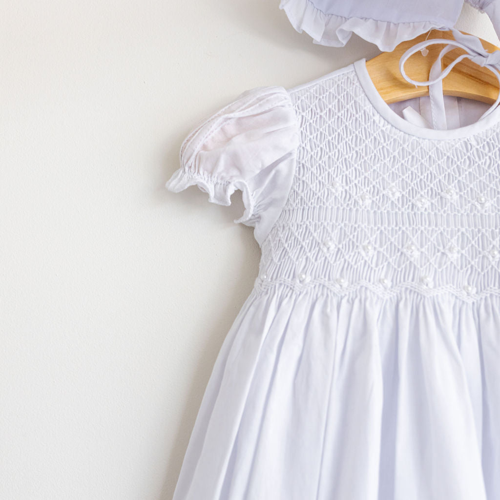 Cotton Smocked Gown