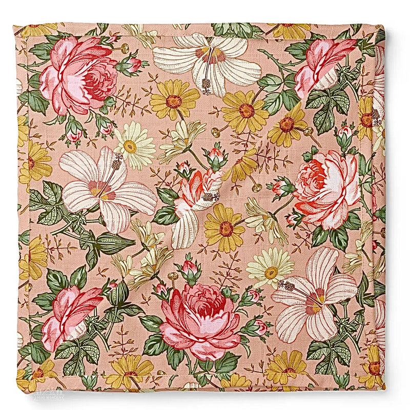 Floral Muslin Swaddle