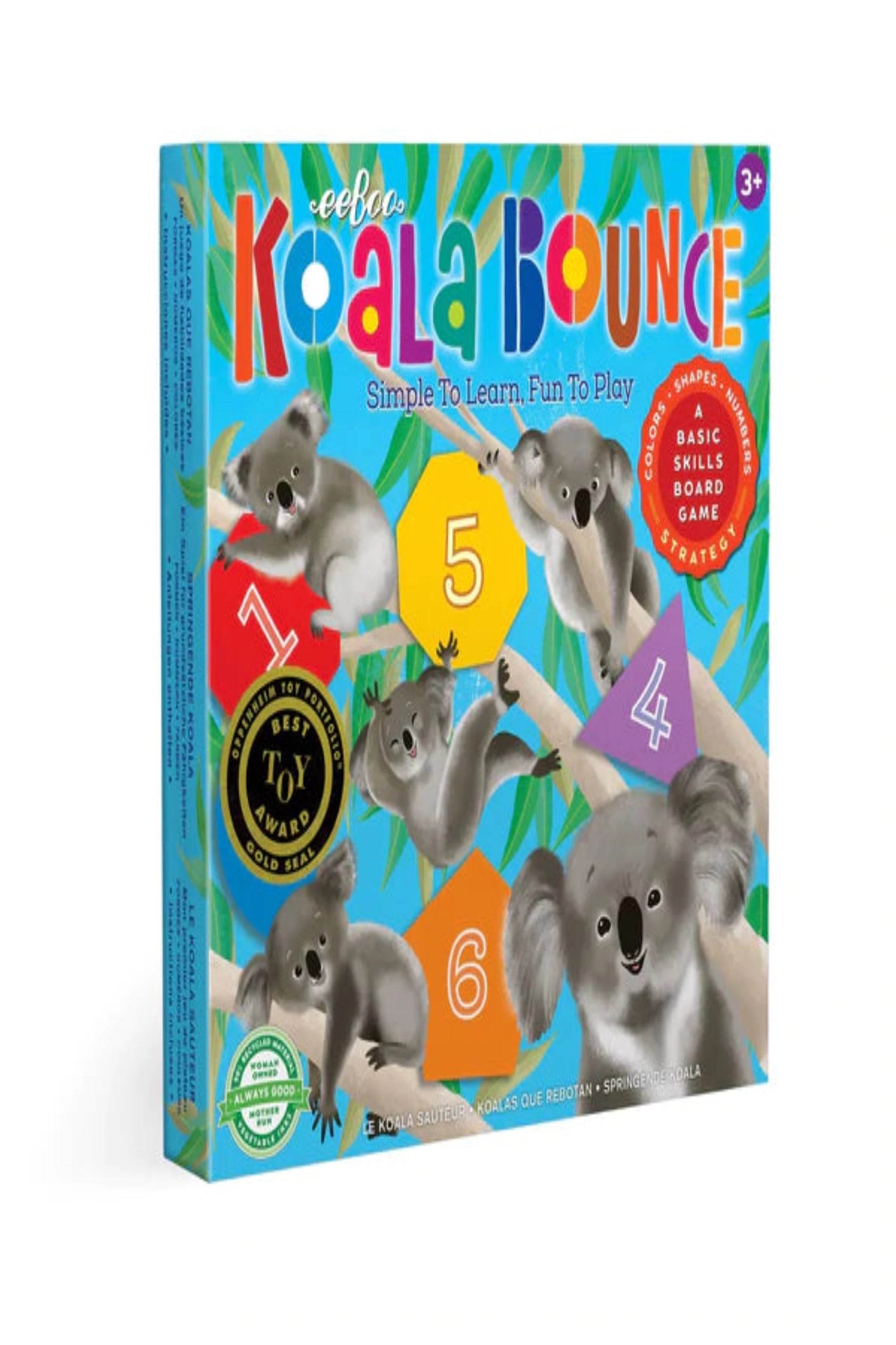 Colorful Koala - Paint By Number - Paint by Numbers for Sale