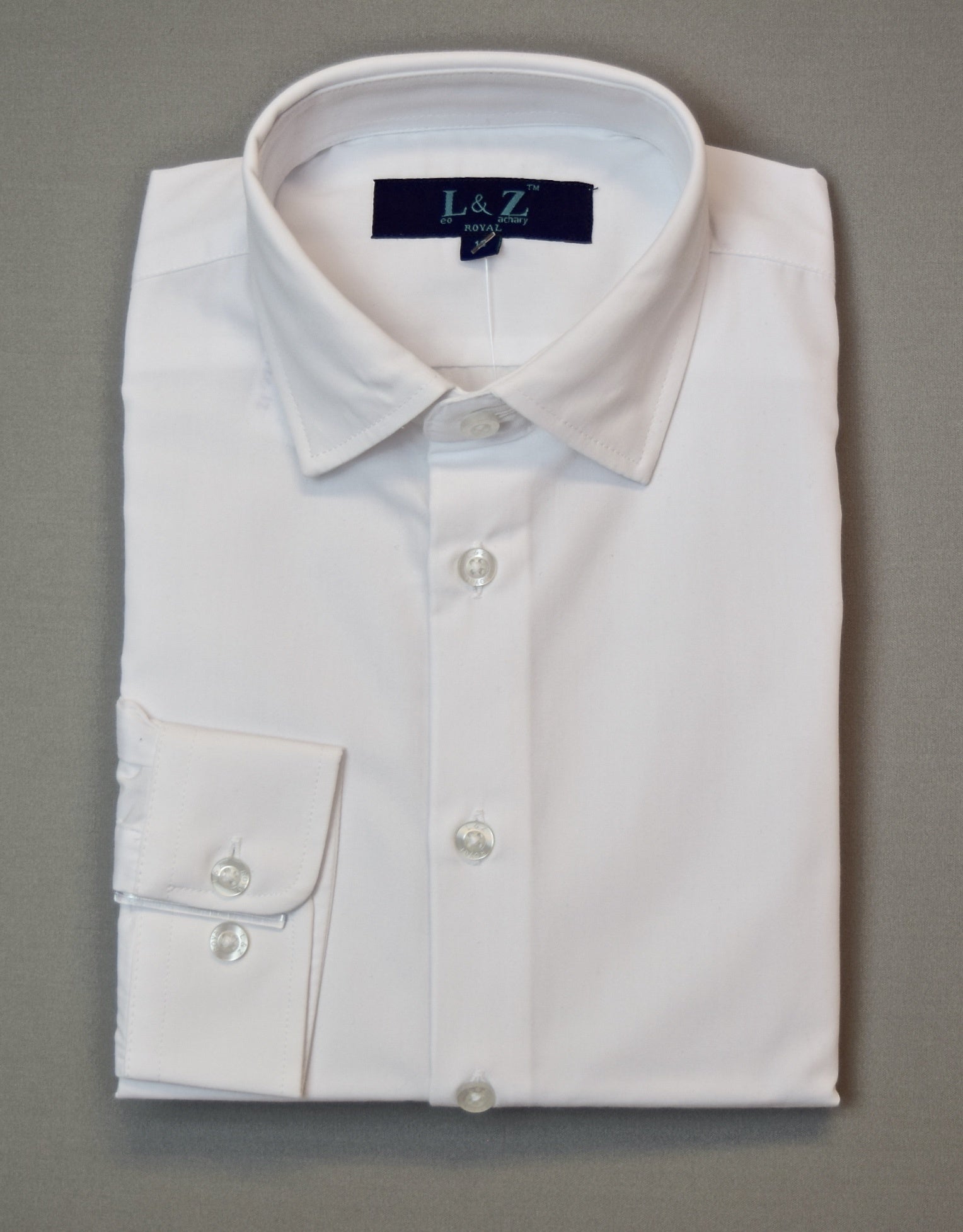 Shirt White Solid